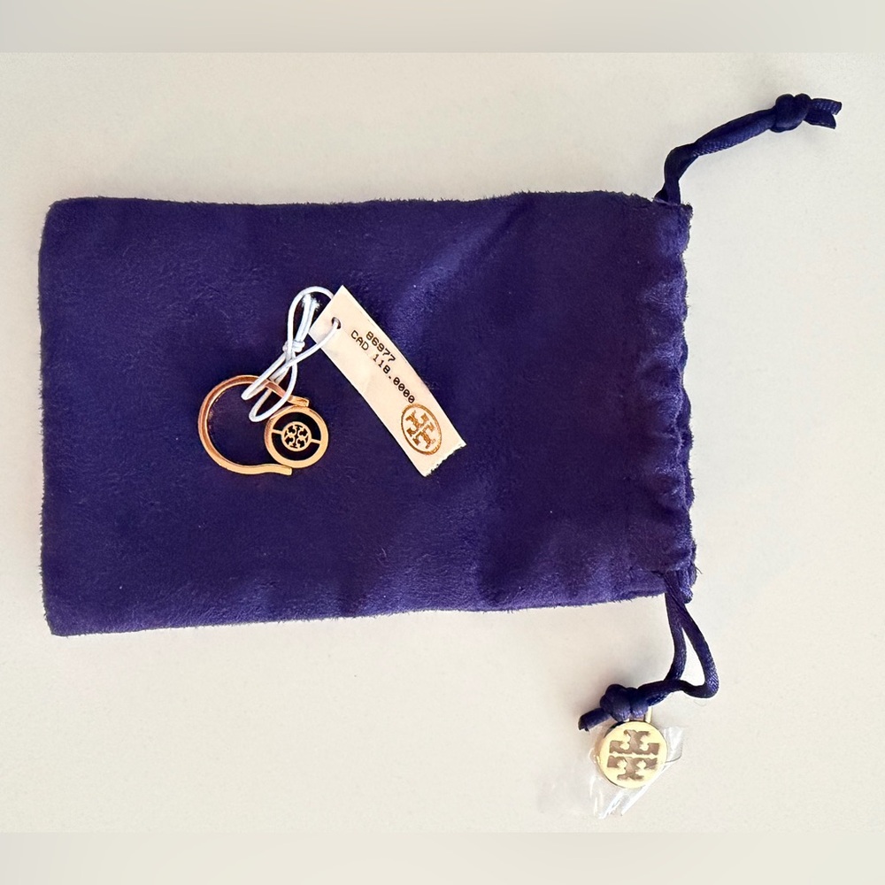 Tory Burch Ring with pouch, size 6 NWT